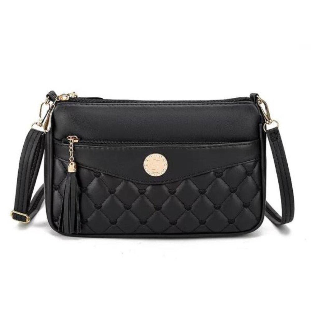 Ladies Casual Crossbody Handbag with Tassel ** choose from 6 colors **